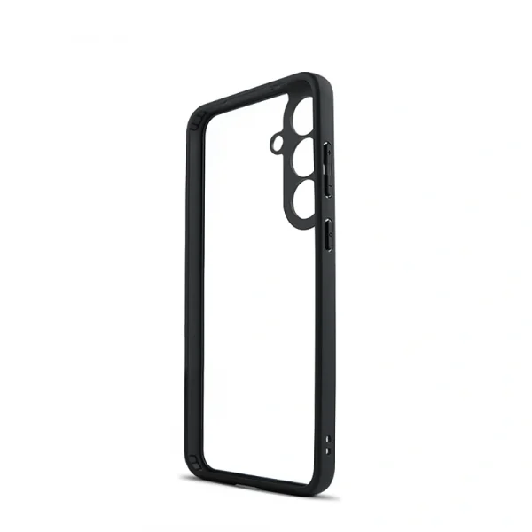 Samsung S25 FE Kılıf Kamera Korumalı Şeffaf Arka Yüzey New Roll Kapak