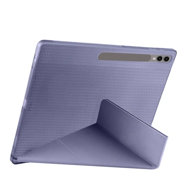 Samsung Tab S10 Ultra Kılıf Tri Folding Kalem Bölmeli Standlı Kılıf