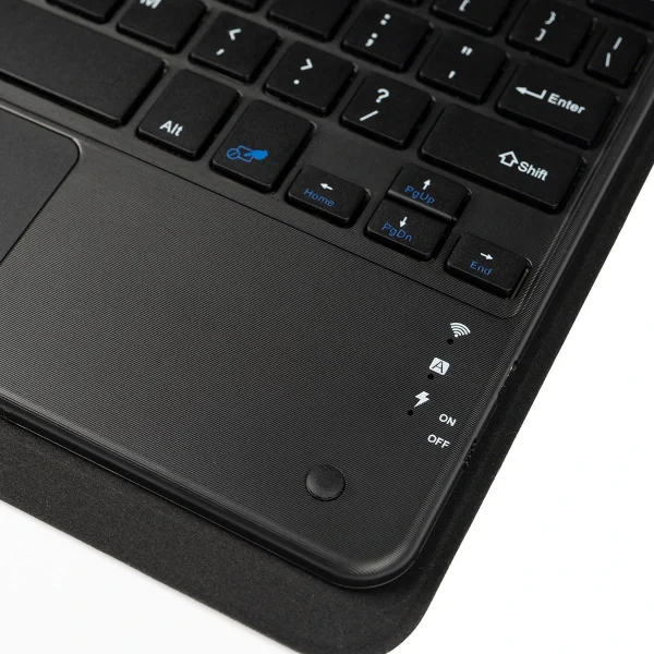 Samsung Tab S10 Border Keyboard Bluetooh Bağlantılı Standlı Klavyeli Tablet Kılıfı