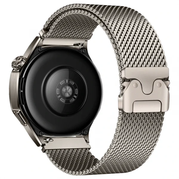 Huawei Watch Fit 3 22mm Uyumlu-25 Metal Hasır Kordon