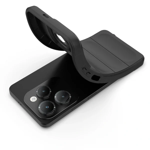 İnfinix Hot 40 Kılıf Esnek TPU Oyuklu Arka Yüzey Tasarımlı Etnik Silikon Kapak