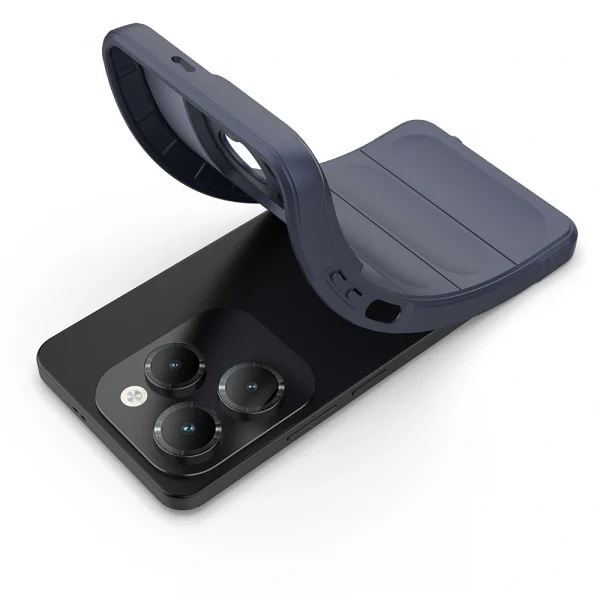 İnfinix Hot 40 Kılıf Esnek TPU Oyuklu Arka Yüzey Tasarımlı Etnik Silikon Kapak