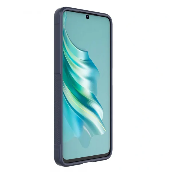 İnfinix Hot 40i Kılıf Esnek TPU Oyuklu Arka Yüzey Tasarımlı Etnik Silikon Kapak