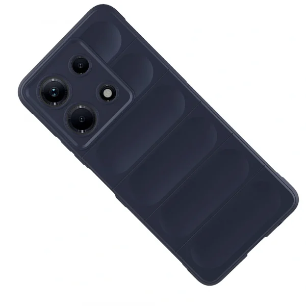 İnfinix Note 30 4G Kılıf Esnek TPU Oyuklu Arka Yüzey Tasarımlı Etnik Silikon Kapak