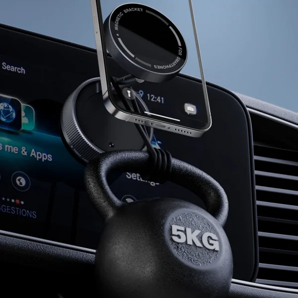 Araç içi Telefon Tutucu Vakum Özellikli Magnetik Telefon Tutucu