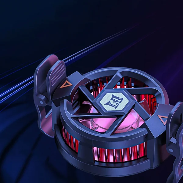 N5 Magnetik Yapıştırmalı 10W TEC Soğutma Sistemli RGB Işıklı Telefon Soğutucu Fan