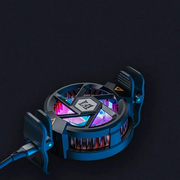N5 Magnetik Yapıştırmalı 10W TEC Soğutma Sistemli RGB Işıklı Telefon Soğutucu Fan