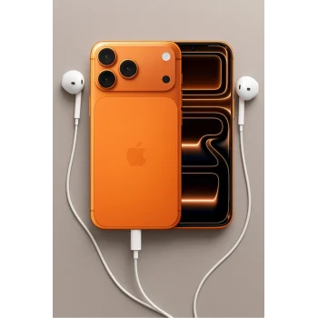 İphone 17/16/15 Serileri Uyumlu (TAK ÇALIŞTIR) İphone Kablolu Kulaklık Type-c Girişli Kulaklık