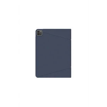 iPad Air 11 2024 Magnetik Standlı Kılıf Amazingthing Matte Pro Mag Folio Mavi