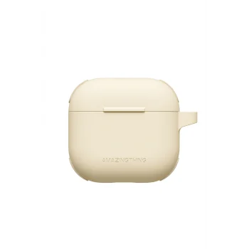 Airpods 4 Kılıf Amazingthing Airbag Köşe Tasarımlı Omni Serisi Silikon Kılıf Desert Titanyum