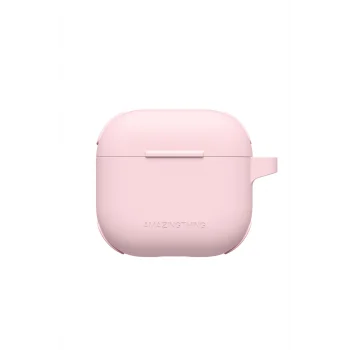 Airpods 4 Kılıf Amazingthing Airbag Köşe Tasarımlı Omni Serisi Silikon Kılıf Pembe