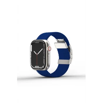 Watch 40mm Amazingthing Titan Weave Örgü Sport Kordon Mavi