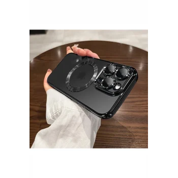 Iphone 11 Kılıf Köşeleri Renkli Şeffaf Kamera Korumalı Silikon Luxury Kapak Uyumlu