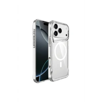 iPhone 17 Pro Max Kılıf M-safe Şarj Özellikli T-Max M-safe Kapak