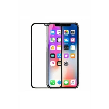 Iphone 11 Tam Kaplayan Ekran Koruyucu - 5d Darbe Emici Temperli Kırılmaz Cam - Extra İnce