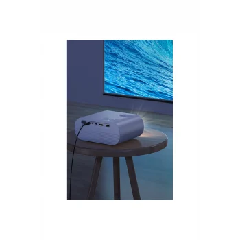 Projeksiyon Cihazı BT 5.0 720P Wifi Kablolu Projeksiyon Cihazı (LİSANLI)