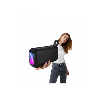 Kablosuz Hoparlör Sports 2x10W Dahili Hoparlörlü BT 5.4 Kablosuz Hoparlör (LİSANSLI)