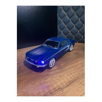 Oyuncak Klasik Araba Kablosuz Bluetooth Hoparlör Speaker Fm Radyo SD Kart USB Müzik Çalar