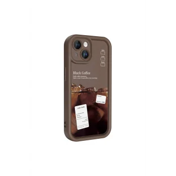 iPhone 13 Kılıf Kamera Korumalı Baskılı Arka Yüzey Kapak