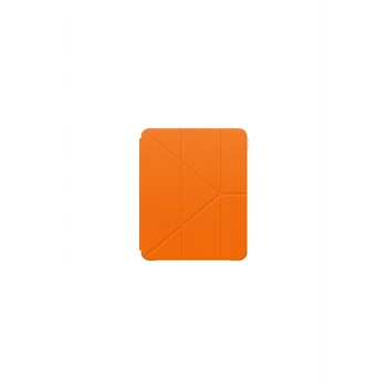 iPad Pro 11 2025 M5 Uyumlu Minimal Serisi Katlanabilir Standlı Kılıf Turuncu