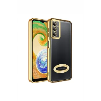 Samsung A04S Kılıf Kamera Korumalı Logo Gösteren Omega Kapak
