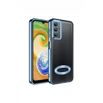 Samsung A04S Kılıf Kamera Korumalı Logo Gösteren Omega Kapak