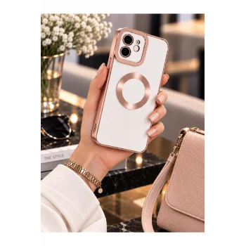 iPhone 11 Uyumlu Kılıf Kamera Korumalı Logo Gösteren Kapak