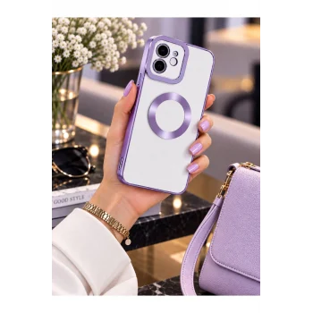 iPhone 11 Uyumlu Kılıf Kamera Korumalı Logo Gösteren Kapak