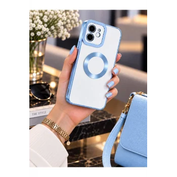 iPhone 11 Uyumlu Kılıf Kamera Korumalı Logo Gösteren Kapak