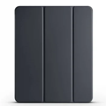 iPad Pro 12.9 2020 (4.Nesil) Smart Cover Kalem Bölmeli Standlı 1-1 Kılıf