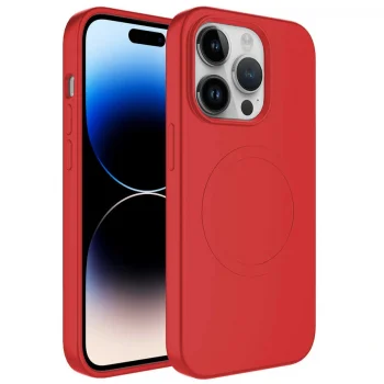 iPhone 11 Pro Kılıf M-safe Wireless Şarj Özellikli Pastel Renk Silikon Plas Kapak