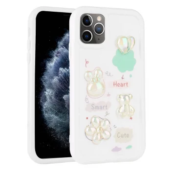 iPhone 11 Pro Max Kılıf Kabartma Figürlü Parlak Toys Silikon Kapak