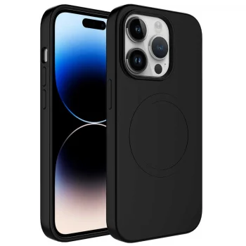 iPhone 12 Pro Kılıf M-safe Wireless Şarj Özellikli Pastel Renk Silikon  Plas Kapak