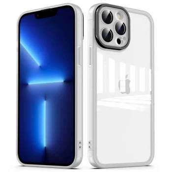 iPhone 13 Pro Kılıf Kamera Korumalı Transparan Post Kapak