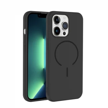 Apple iPhone 13 Pro Kılıf M-safe Şarj Özellikli Zore Meta Kapak