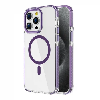 iPhone 14 Pro Max Kılıf M-safe Şarj Özellikli Airbagli Takılabilir Askı Aparatlı Nana Kapak
