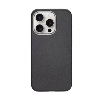 iPhone 14 Pro Max Kılıf M-safe Şarj Özellikli PU Deri Adora Kapak