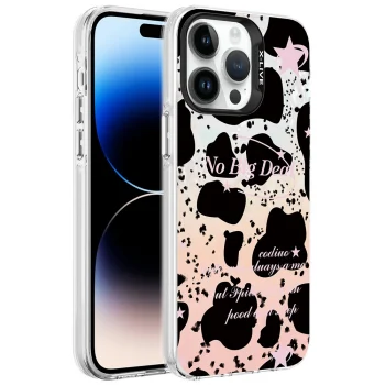 iPhone 14 Pro Max Kılıf Mermer Desenli Marbello Kapak