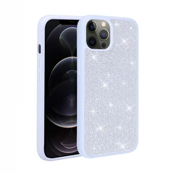 iPhone 14 Pro Max Kılıf Parlak Taşlı Tasarım Ston Kapak