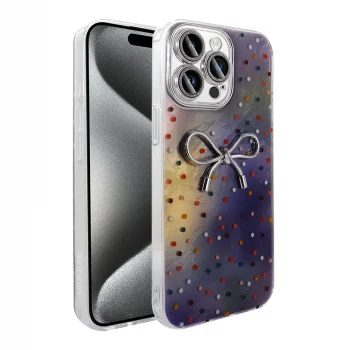 iPhone 15 Pro Kılıf Kamera Korumalı Figürlü Ponti Silikon Kapak