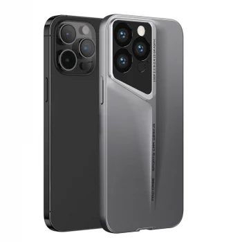 iPhone 15 Pro Kılıf Ultra İnce Kamera Korumalı Sert Rubber Procase Kapak