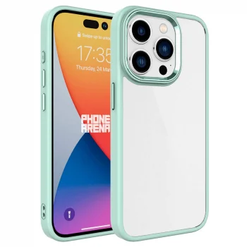 iPhone 15 Pro Kılıf Krom Kapak