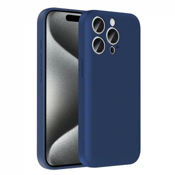 iPhone 15 Pro Max Kılıf Kamera Korumalı Kartlık Hazneli Vitra Kapak