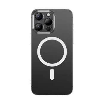 iPhone 15 Pro Max Kılıf M-safe Şarj Özellikli Toz Önleyici Helo Kapak