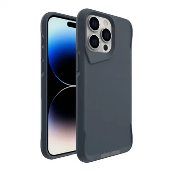 iPhone 15 Pro Max Kılıf Airbag Kenarlı T-Max Mat Standlı Kapak