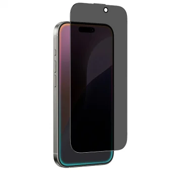 Apple iPhone 16 Amazingthing Titan Privacy Parmak İzi Bırakmayan Temperli Cam Ekran Koruyucu