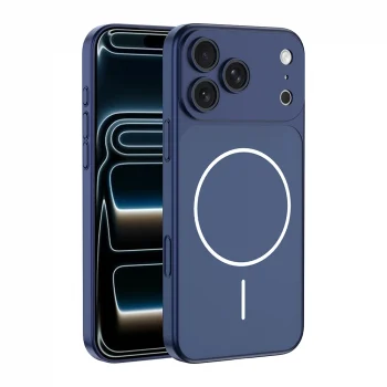 iPhone 16 Pro Kılıf M-Safe Şarj Özellikli Kamera Korumalı Spark Kapak