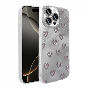 iPhone 16 Pro Max Kılıf Kamera Korumalı Figürlü Ponti Silikon Kapak