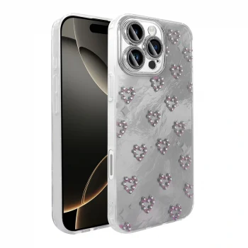 iPhone 16 Pro Max Kılıf Kamera Korumalı Figürlü Ponti Silikon Kapak