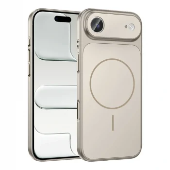 iPhone 17 Air Kılıf M-Safe Şarj Özellikli Kamera Korumalı Formen Kapak